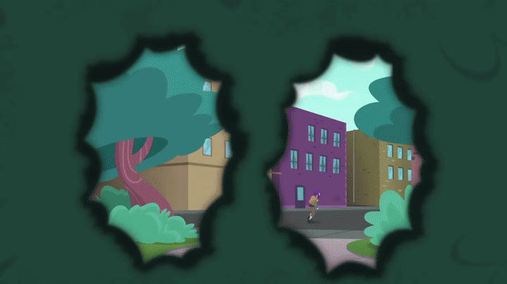 animated, bush, crystal wings, equestria girls, fluttershy, gif